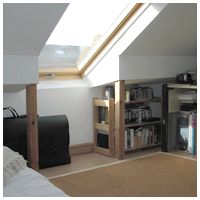 Completed loft conversion